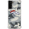 NFL Denver Broncos Camo Galaxy S21 FE Clear Case
