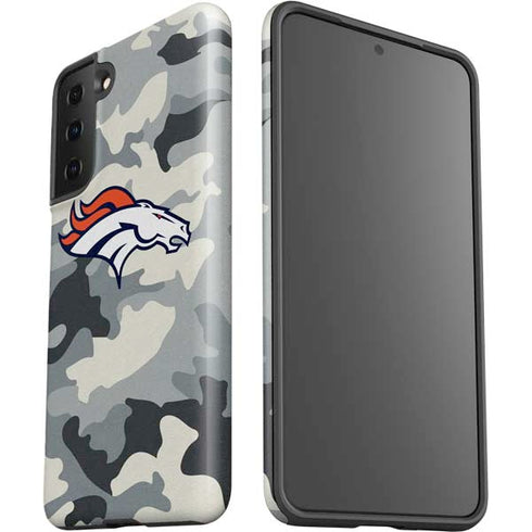 NFL Denver Broncos Camo Galaxy S21 FE Pro Case