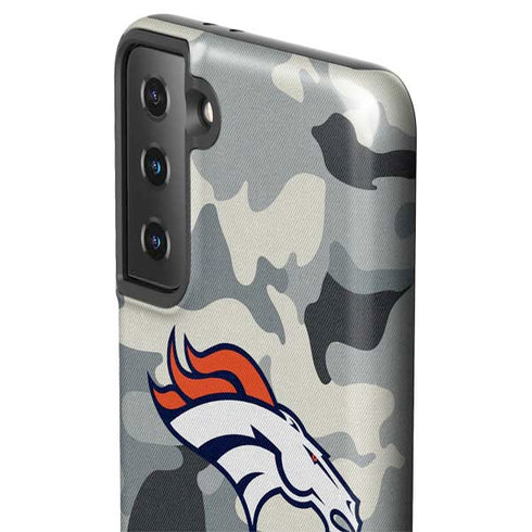 NFL Denver Broncos Camo Galaxy S21 Plus 5G Pro Case