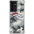 NFL Denver Broncos Camo Galaxy S21 Ultra 5G Clear Case