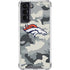 NFL Denver Broncos Camo Galaxy S22 Clear Case