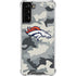 NFL Denver Broncos Camo Galaxy S22 Plus Clear Case