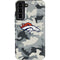 NFL Denver Broncos Camo Galaxy S22 Plus Pro Case
