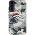 NFL Denver Broncos Camo Galaxy S22 Plus Pro Case