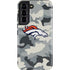 NFL Denver Broncos Camo Galaxy S22 Pro Case