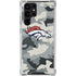 NFL Denver Broncos Camo Galaxy S22 Ultra Clear Case