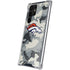 NFL Denver Broncos Camo Galaxy S22 Ultra Clear Case