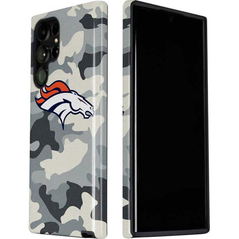 NFL Denver Broncos Camo Galaxy S22 Ultra Pro Case