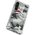 NFL Denver Broncos Camo Galaxy S23 Clear Case
