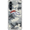 NFL Denver Broncos Camo Galaxy S23 FE Clear Case