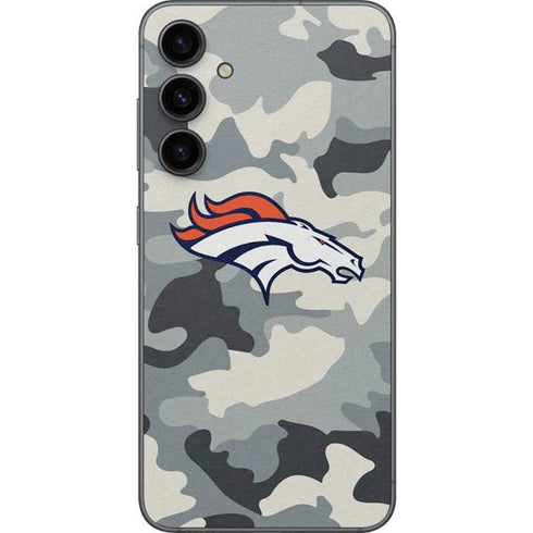 NFL Denver Broncos Camo Galaxy S23 FE Skin