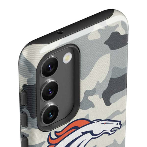NFL Denver Broncos Camo Galaxy S23 Plus Pro Case
