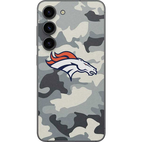 NFL Denver Broncos Camo Galaxy S23 Skin