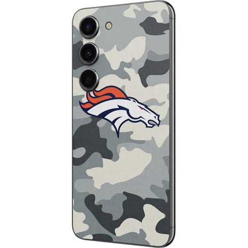 NFL Denver Broncos Camo Galaxy S23 Skin