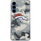 NFL Denver Broncos Camo Galaxy S24 Clear Case