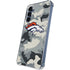 NFL Denver Broncos Camo Galaxy S24 Clear Case