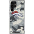 NFL Denver Broncos Camo Galaxy S24 Ultra Clear Case