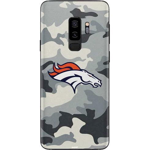 NFL Denver Broncos Camo Galaxy S9 Plus Skin
