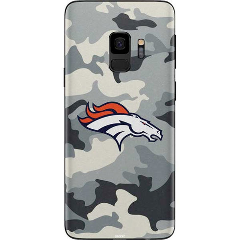 NFL Denver Broncos Camo Galaxy S9 Skin