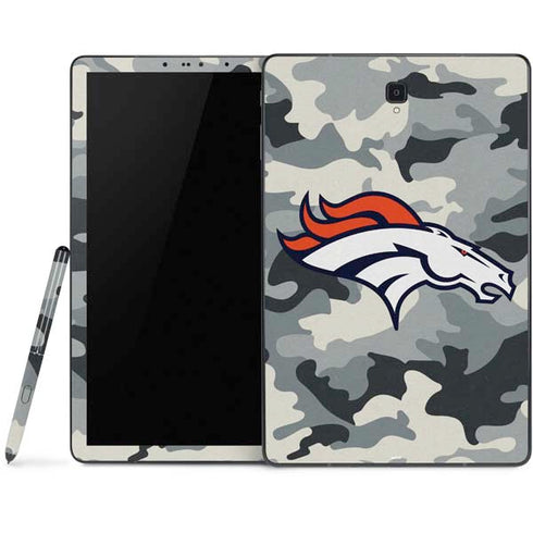NFL Denver Broncos Camo Samsung Galaxy Tab Skin