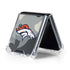 NFL Denver Broncos Camo Galaxy Z Flip5 5G Clear Case