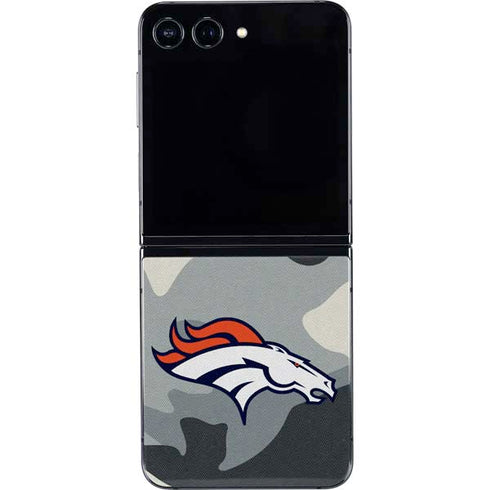 NFL Denver Broncos Camo Galaxy Z Flip5 5G Skin
