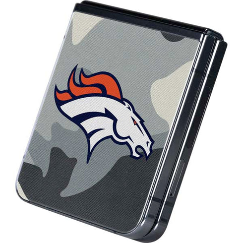 NFL Denver Broncos Camo Galaxy Z Flip5 5G Skin