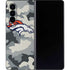 NFL Denver Broncos Camo Galaxy Z Fold4 5G Skin