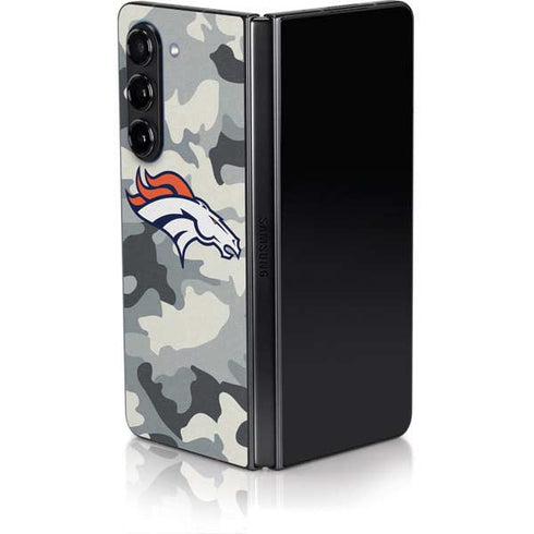 NFL Denver Broncos Camo Galaxy Z Fold5 5G Skin