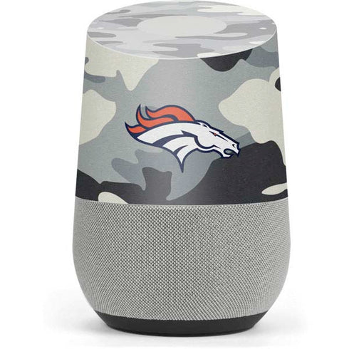 NFL Denver Broncos Camo Google Home Skin