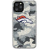 NFL Denver Broncos Camo iPhone 11 Pro Clear Case