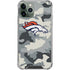 NFL Denver Broncos Camo iPhone 11 Pro Max Clear Case