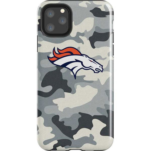 NFL Denver Broncos Camo iPhone 11 Pro Max Impact Case