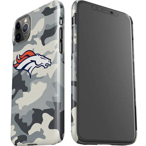 NFL Denver Broncos Camo iPhone 11 Pro Max Lite Case