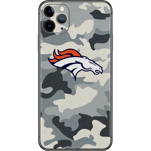 NFL Denver Broncos Camo iPhone 11 Pro Max Skin