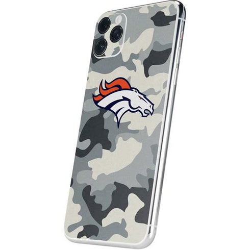 NFL Denver Broncos Camo iPhone 11 Pro Max Skin