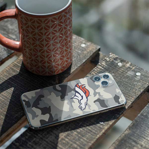 NFL Denver Broncos Camo iPhone 11 Pro Max Skin