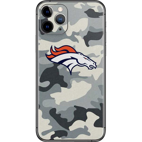 NFL Denver Broncos Camo iPhone 11 Pro Skin