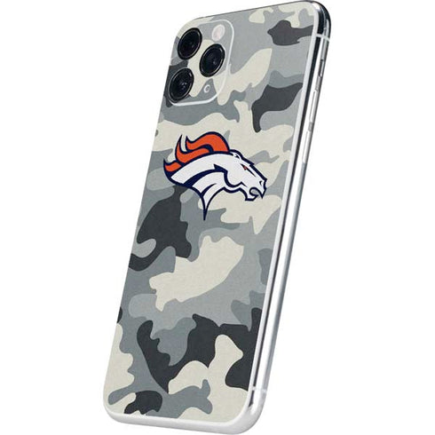 NFL Denver Broncos Camo iPhone 11 Pro Skin