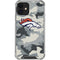 NFL Denver Broncos Camo iPhone 12 Clear Case