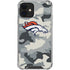 NFL Denver Broncos Camo iPhone 12 Mini Clear Case