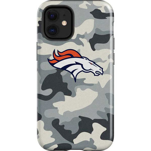 NFL Denver Broncos Camo iPhone 12 Mini Impact Case