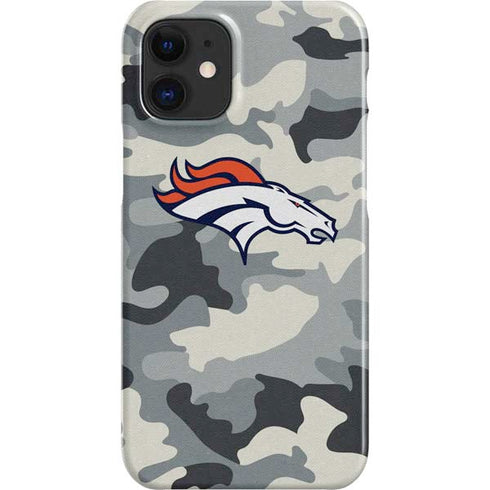 NFL Denver Broncos Camo iPhone 12 Mini Lite Case