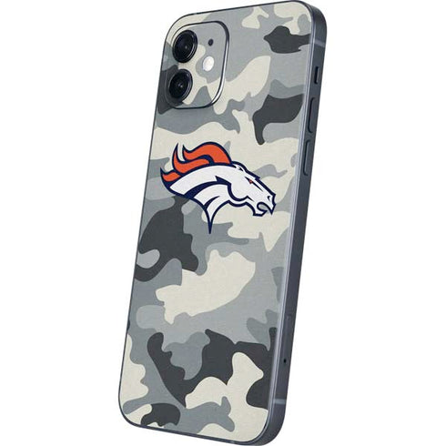 NFL Denver Broncos Camo iPhone 12 Mini Skin