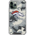 NFL Denver Broncos Camo iPhone 12 Pro Clear Case