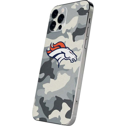 NFL Denver Broncos Camo iPhone 12 Pro Max Skin