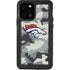 NFL Denver Broncos Camo iPhone 12 Pro Waterproof Case