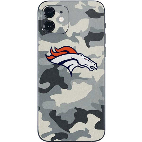 NFL Denver Broncos Camo iPhone 12 Skin