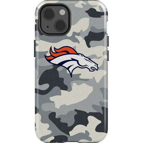 NFL Denver Broncos Camo iPhone 13 Impact Case