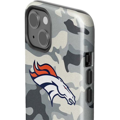 NFL Denver Broncos Camo iPhone 13 Impact Case